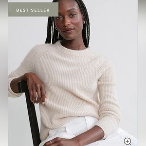 Jenni Kayne fisherman cashmere sweater